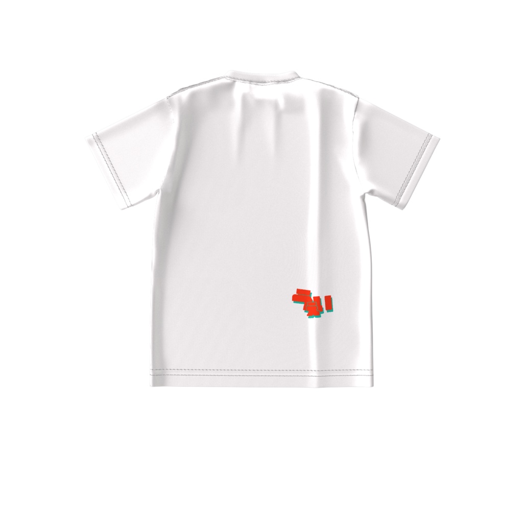 ukima_l ロゴ入りTシャツ(白)