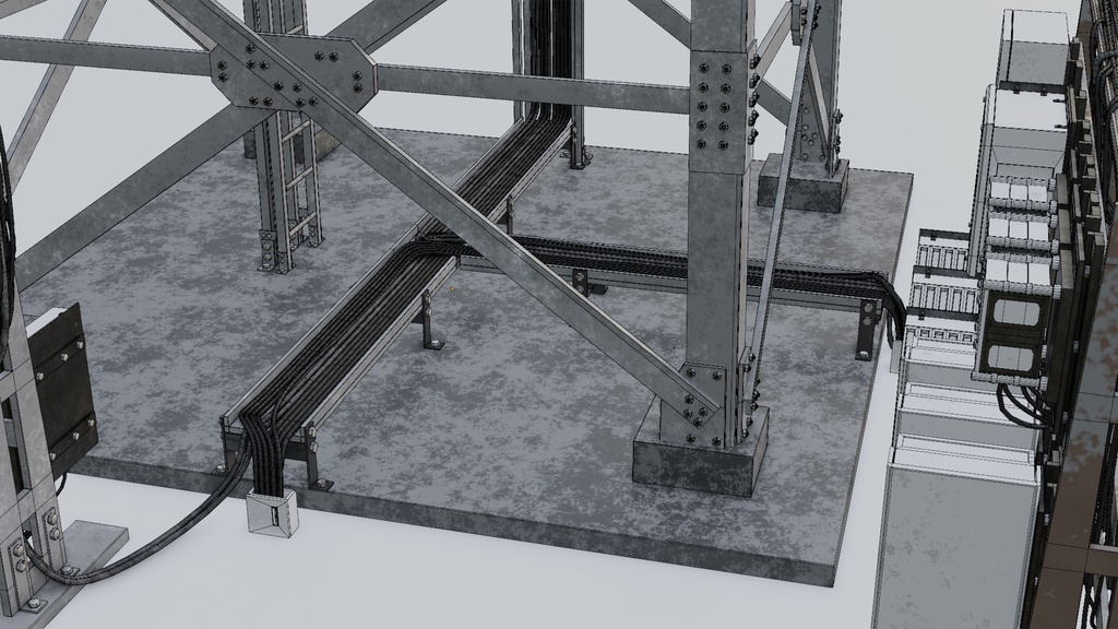 base station/基地局/3DCGモデル/blender