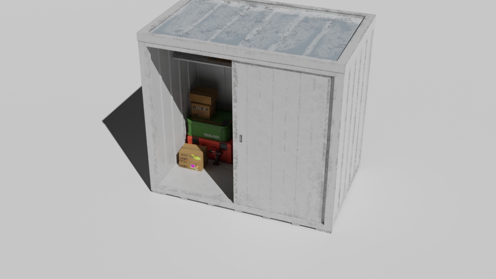 物置・ツール、段ボール類/storage room_tool_items/3DCGモデル/blender