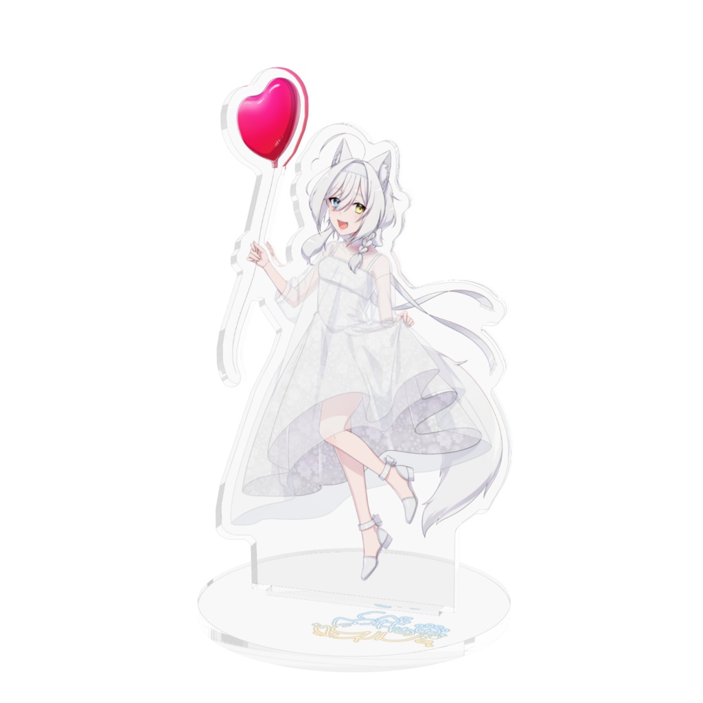 白ワンピアクリルフィギュア［井間田］
