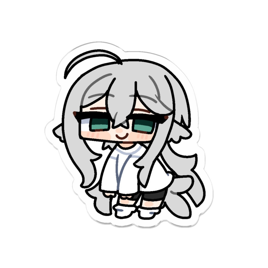 ［むいくん］ミニキャラアクリルバッジ