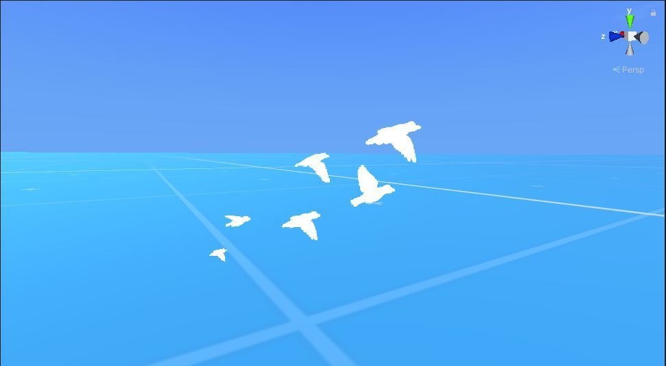【FREE】羽ばたく鳥パーティクル