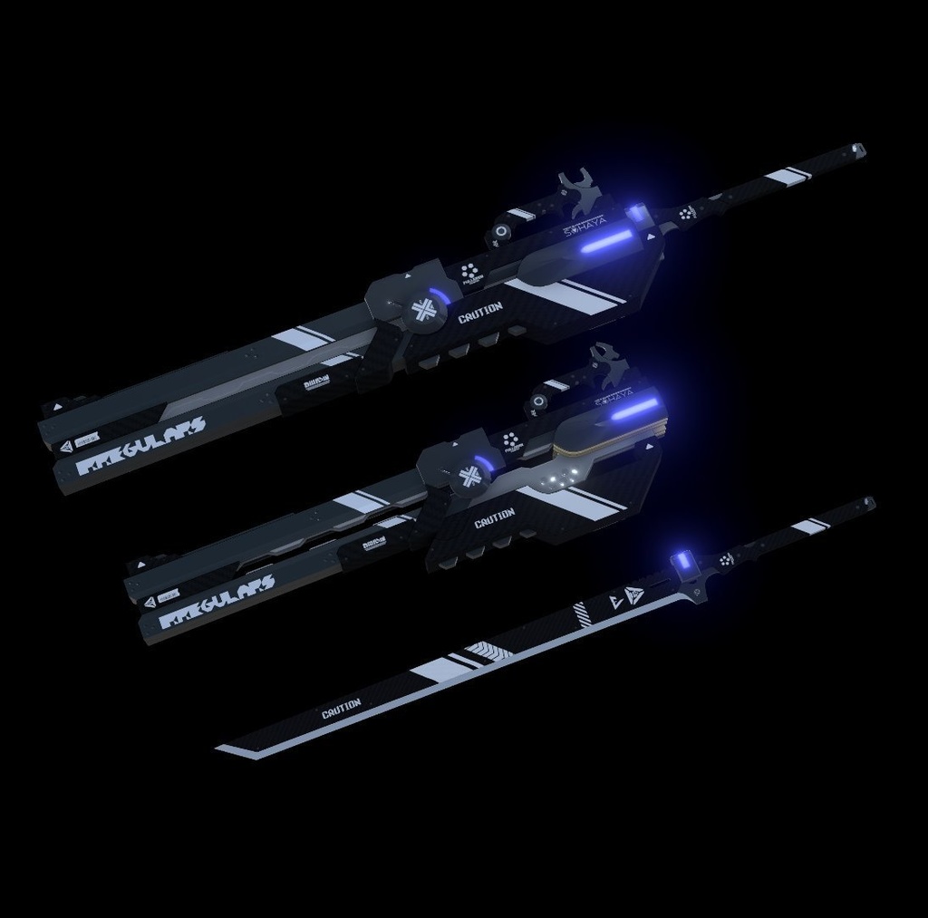 【オリジナル3Dモデル】SOHAYA-ソハヤ-【高周波ブレード】