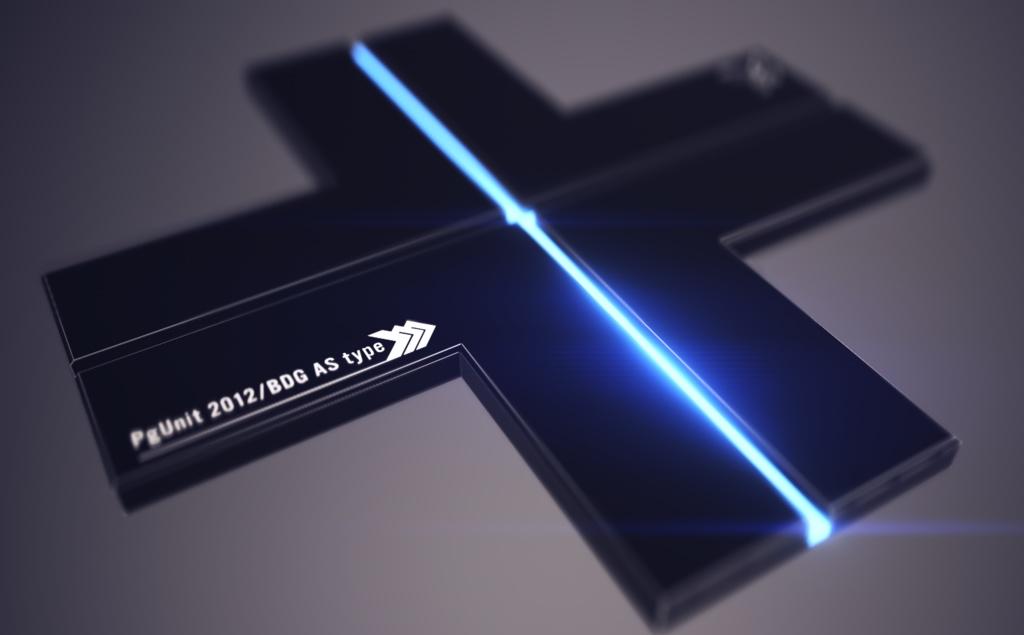 【3Dモデル】サイバーパンクヘアピン -Tri Cross-