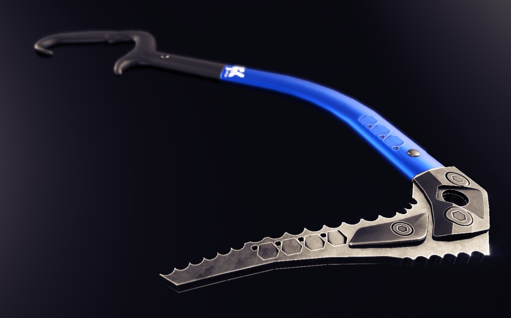 【3Dモデル】ピッケル -IceAxe-