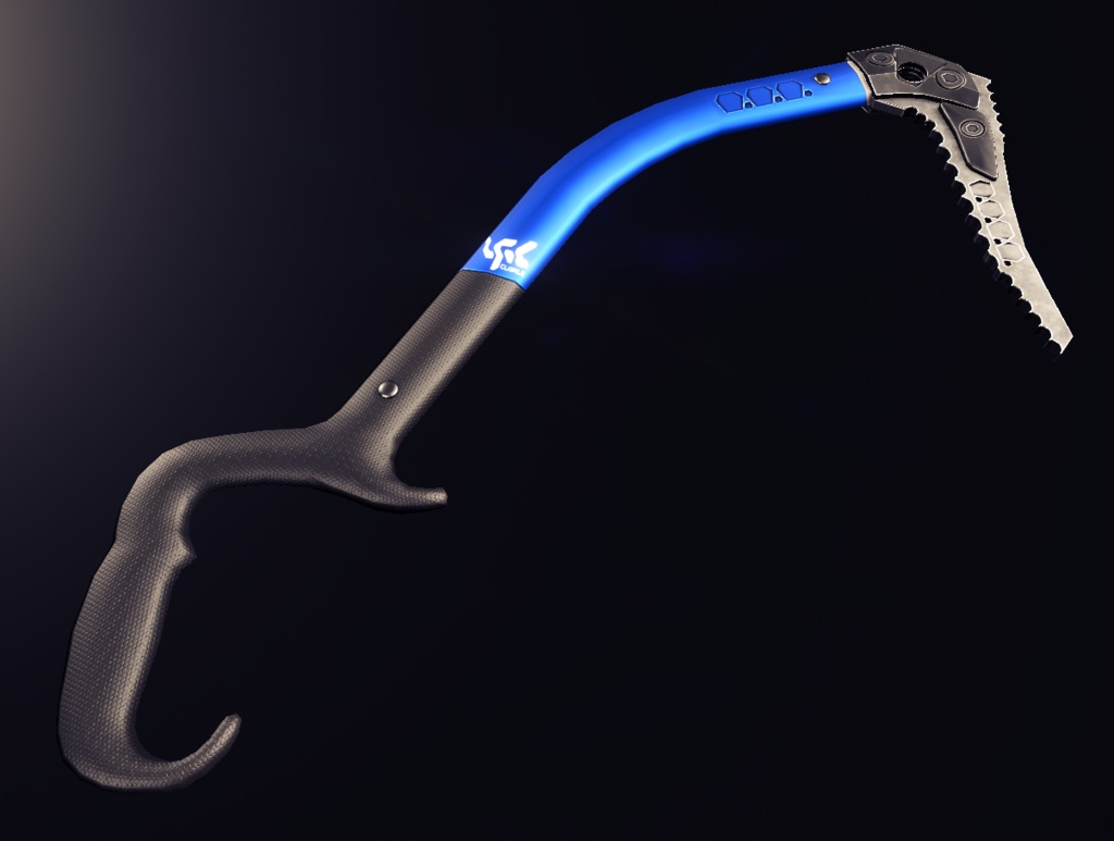 【3Dモデル】ピッケル -IceAxe-