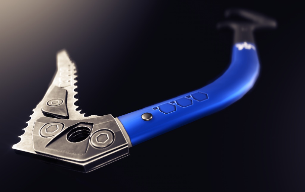 【3Dモデル】ピッケル -IceAxe-