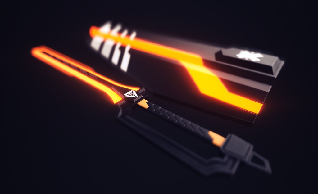 【3Dモデル】Valiente_Caballero-バリエンテ・カバレロ-【剣盾】