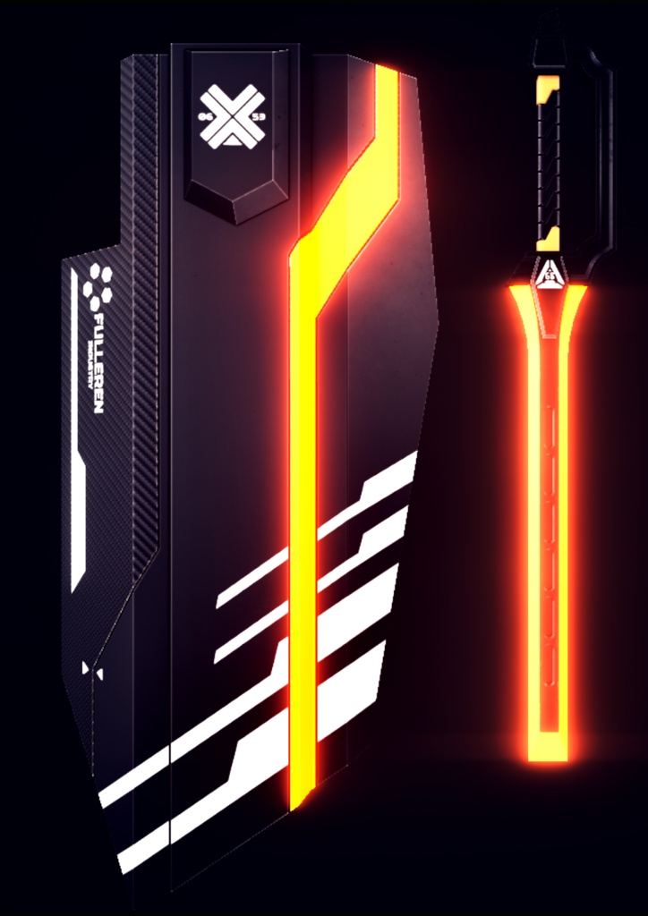 【3Dモデル】Valiente_Caballero-バリエンテ・カバレロ-【剣盾】