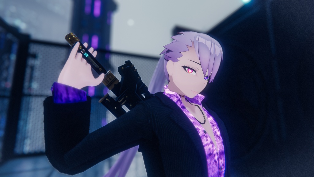 【オリジナル3Dモデル】Shinobi-シノビ-【仕込み刀】