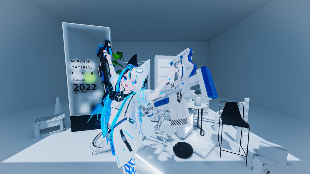 【オリジナル3Dモデル】Rascal-Knocker-ラスカルノッカー-【対暴徒用電磁旋棍】