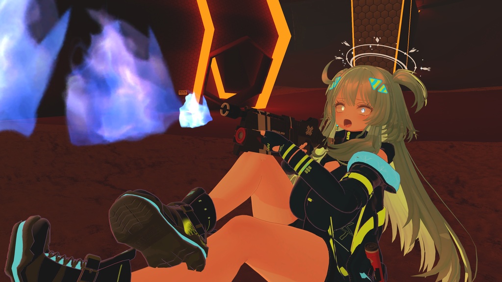 【オリジナル3Dモデル】カートリッジ式火炎放射器〘IRR-FT-4 DE66〙