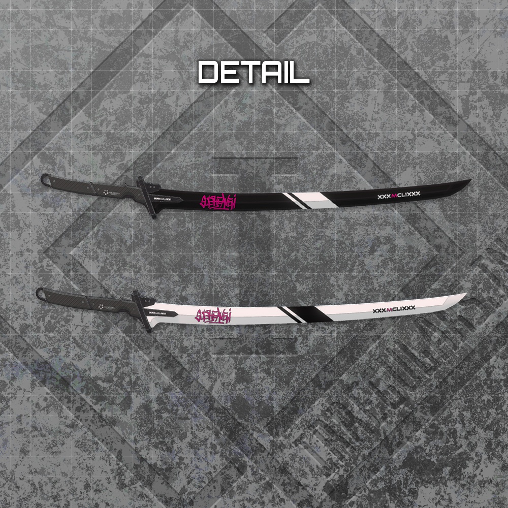 【オリジナル3Dモデル】NLB-ラフネイバー-【Non-Lethal Blade Rough neighbor】