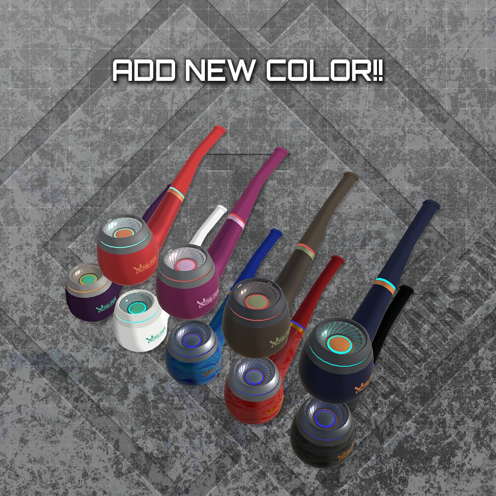 【オリジナル3Dモデル】 AS-Pipe-ASパイプ-【電子タバコ】