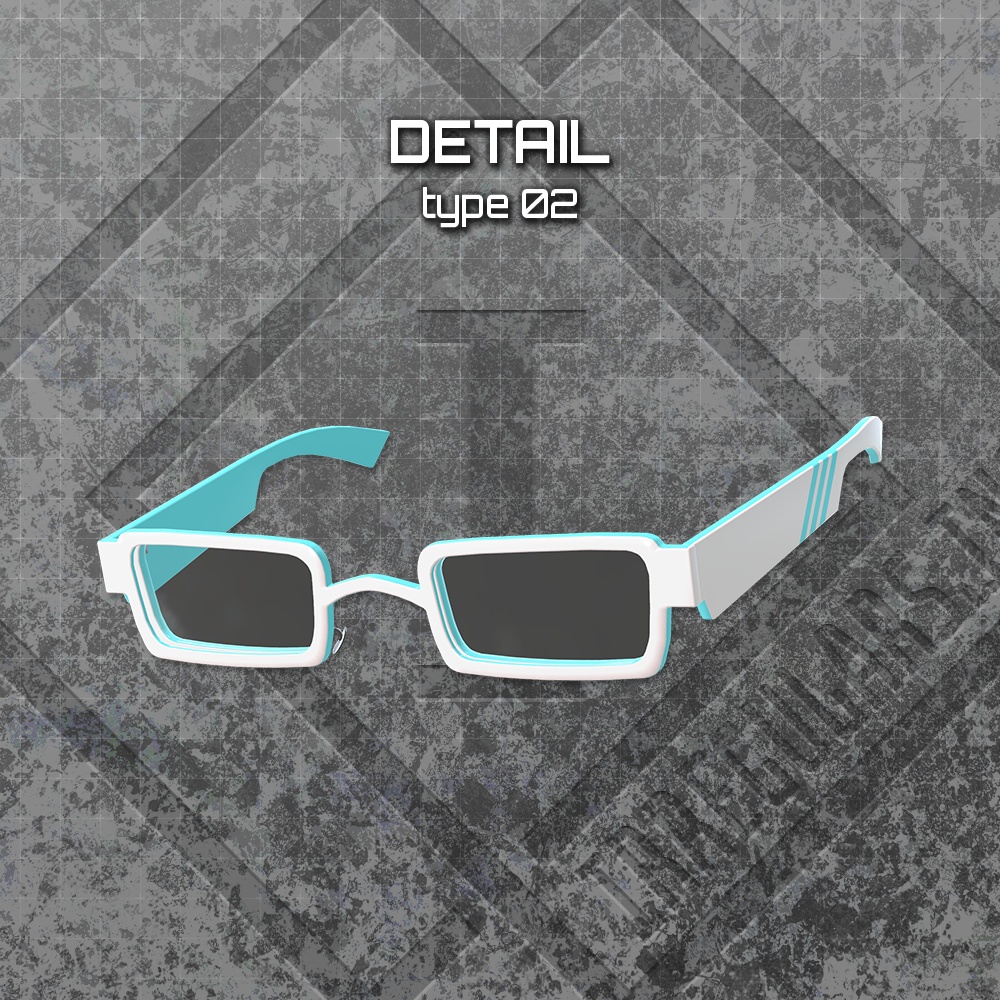 【オリジナル3Dモデル】メガネコレクション【眼鏡】