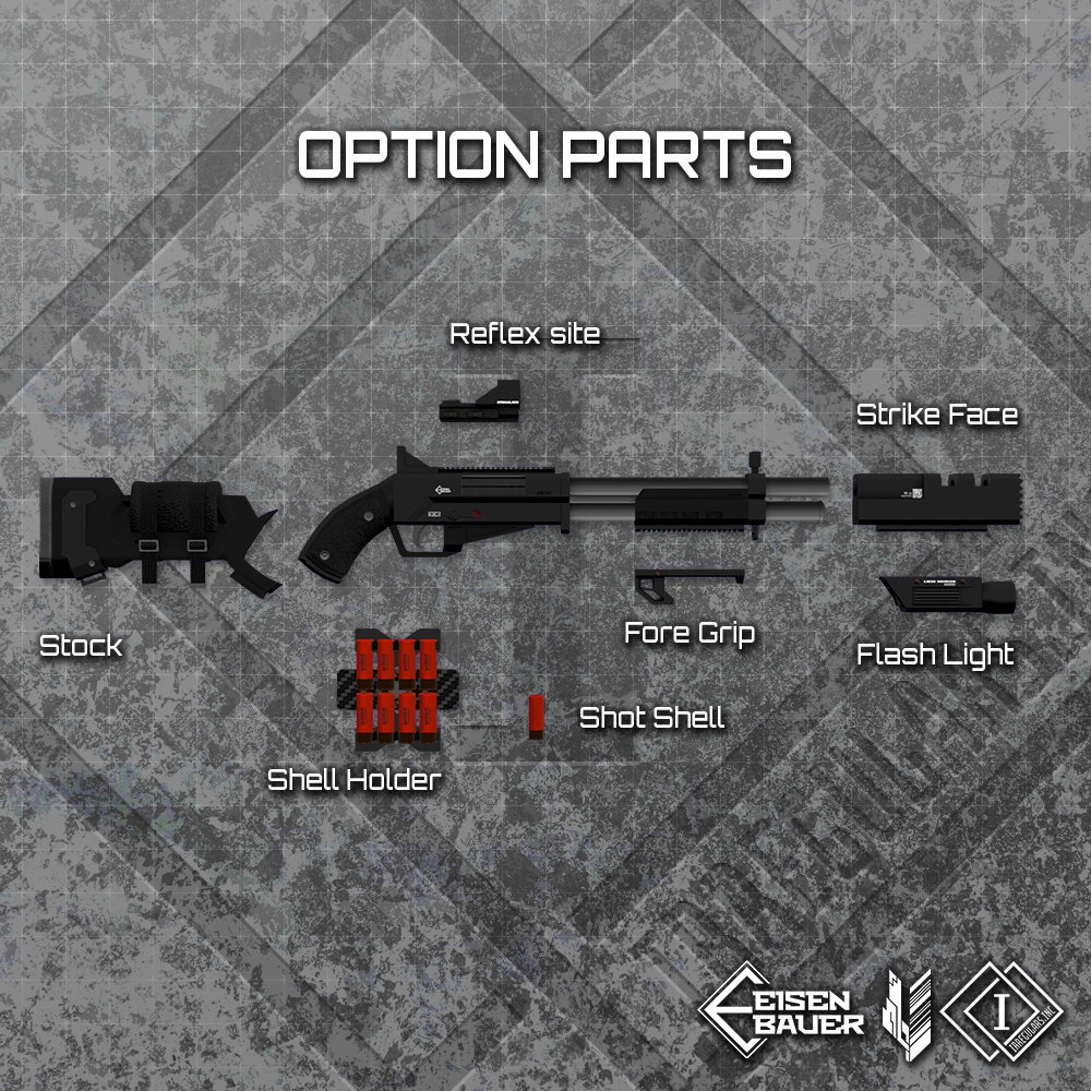 【オリジナル3Dモデル】Heritage-ヘリテージ-【ShotGun】