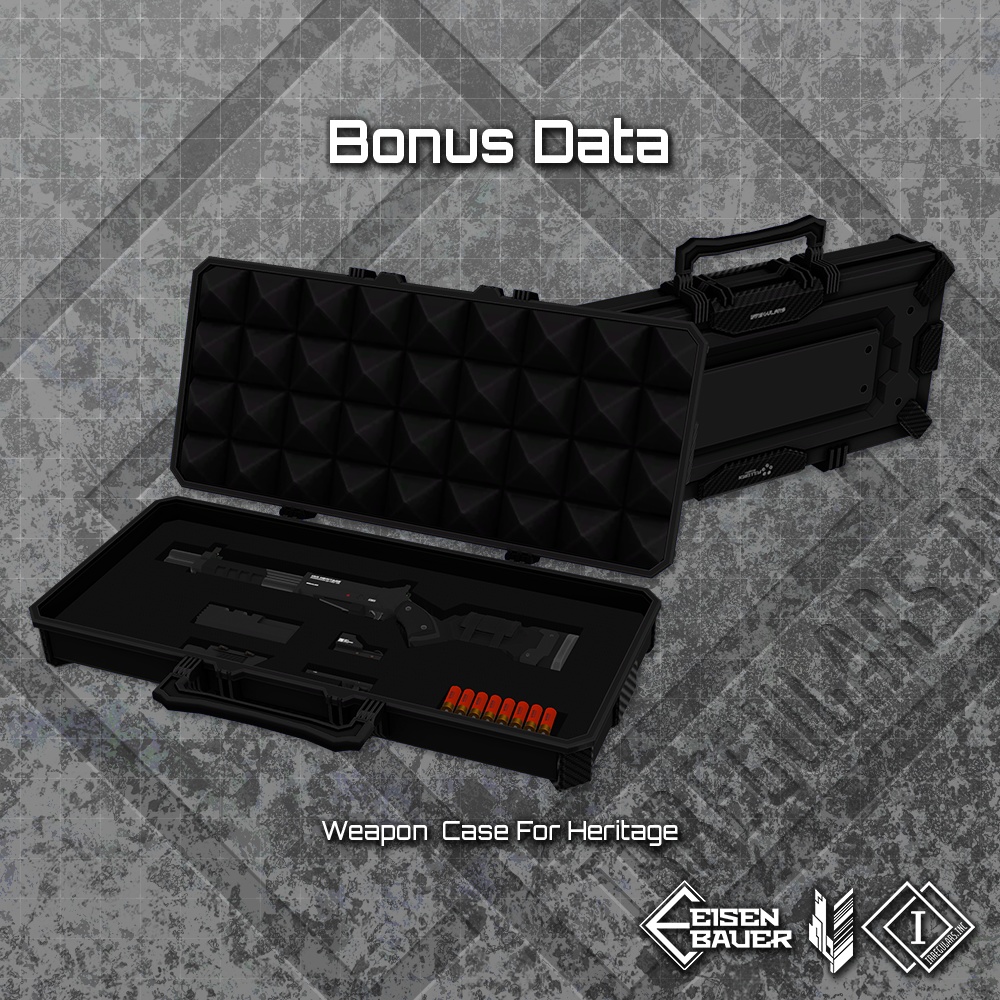 【オリジナル3Dモデル】Heritage-ヘリテージ-【ShotGun】