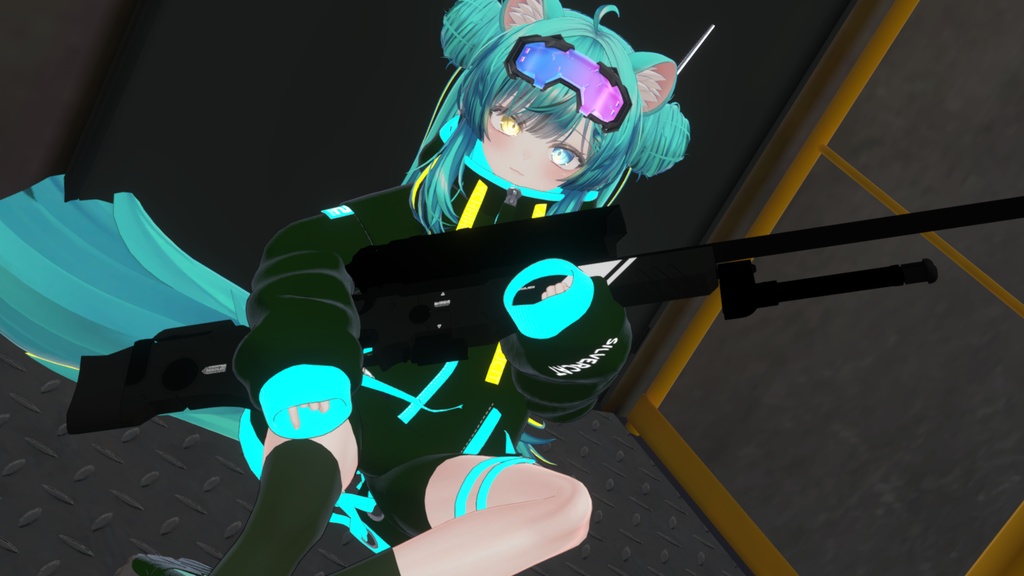 【オリジナル3Dモデル】Strato-Neal-ストラトニール-【ボルトアクションライフル】