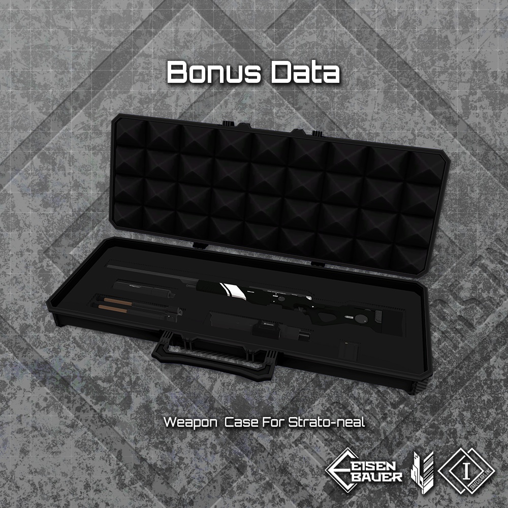 【オリジナル3Dモデル】Strato-Neal-ストラトニール-【ボルトアクションライフル】