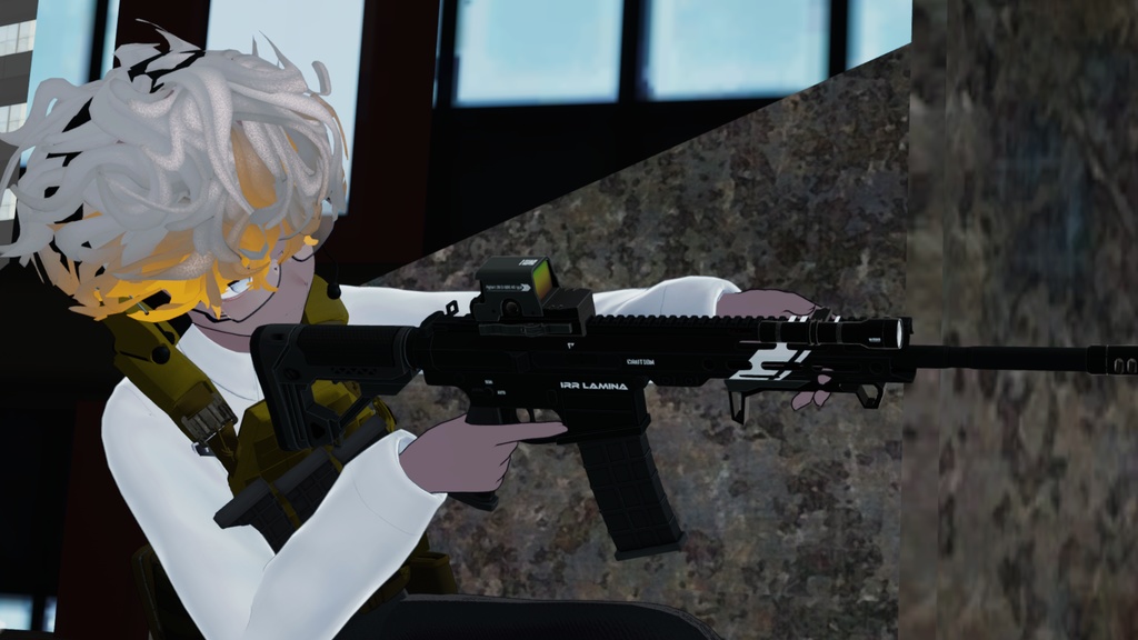 【オリジナル3Dモデル】Lamina-ラーミナ-【アサルトライフル】