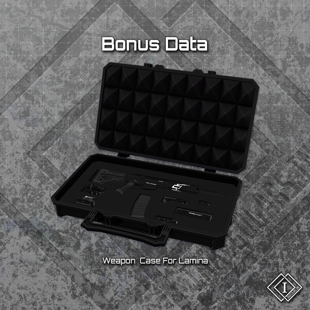 【オリジナル3Dモデル】Lamina-ラーミナ-【アサルトライフル】