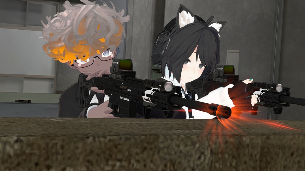 【オリジナル3Dモデル】Lamina-ラーミナ-【アサルトライフル】