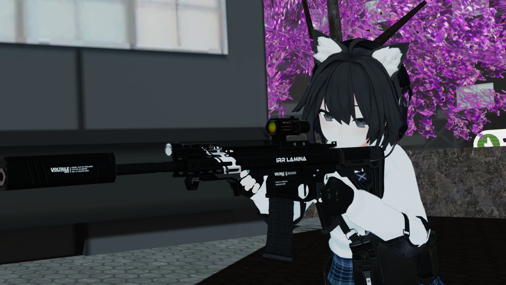 【オリジナル3Dモデル】Lamina-ラーミナ-【アサルトライフル】
