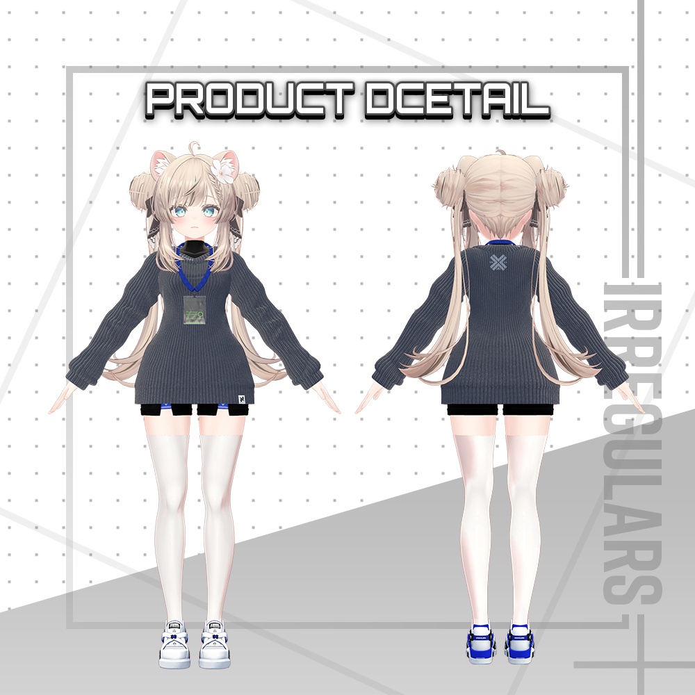 【オリジナル3Dモデル】Primal Door【アバター対応衣装】