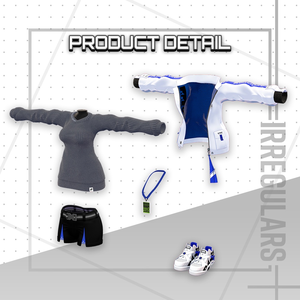 【オリジナル3Dモデル】Primal Door【アバター対応衣装】