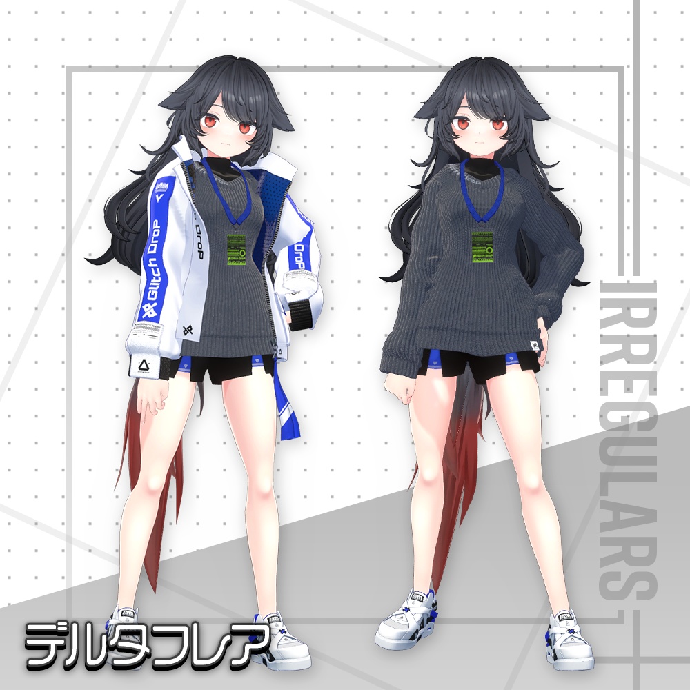 【オリジナル3Dモデル】Primal Door【アバター対応衣装】