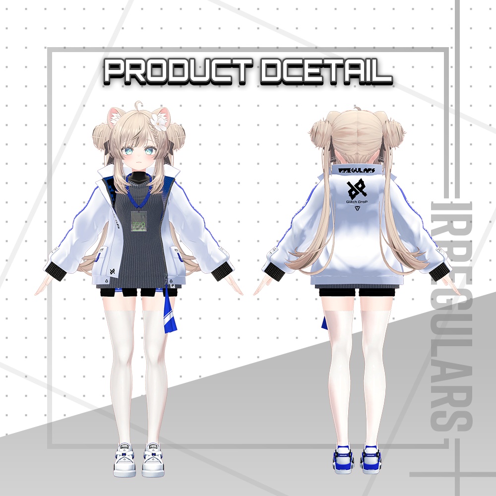 【オリジナル3Dモデル】Primal Door【アバター対応衣装】