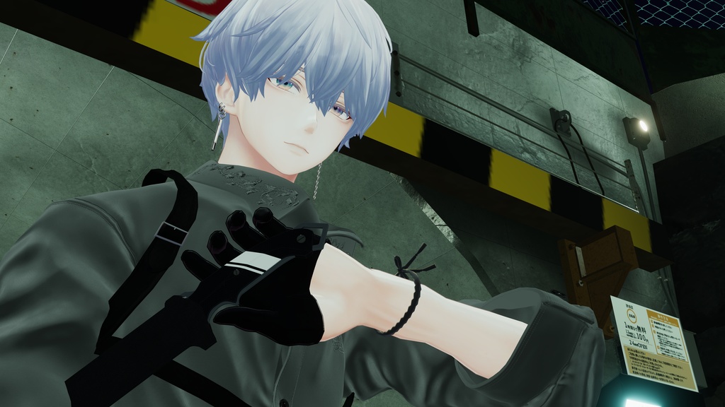 【オリジナル3Dモデル】NightCorbie-ナイトコービィ-【シースナイフ】