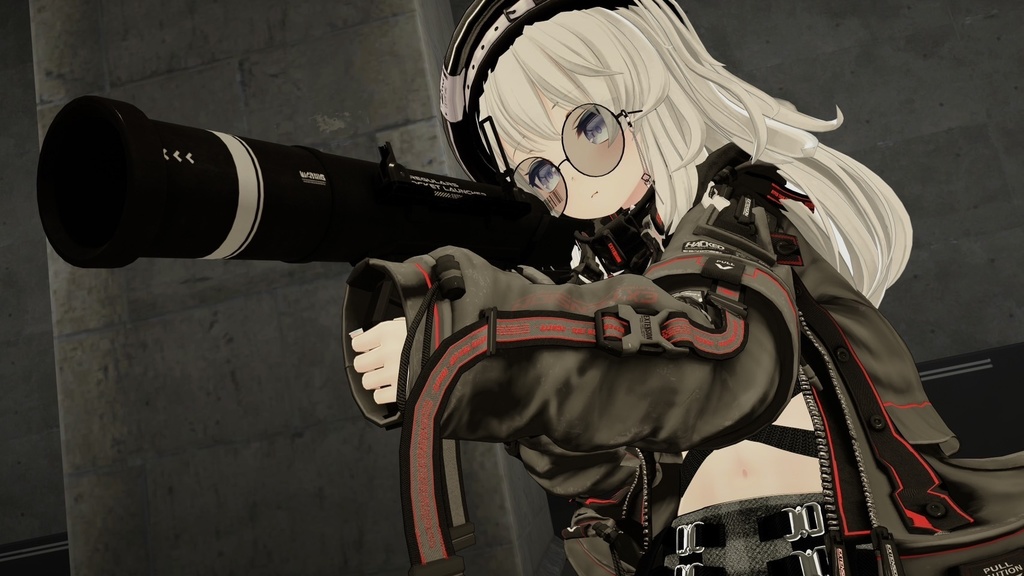 【オリジナル3Dモデル】S.P.A.M-スパム-【ロケットランチャー】