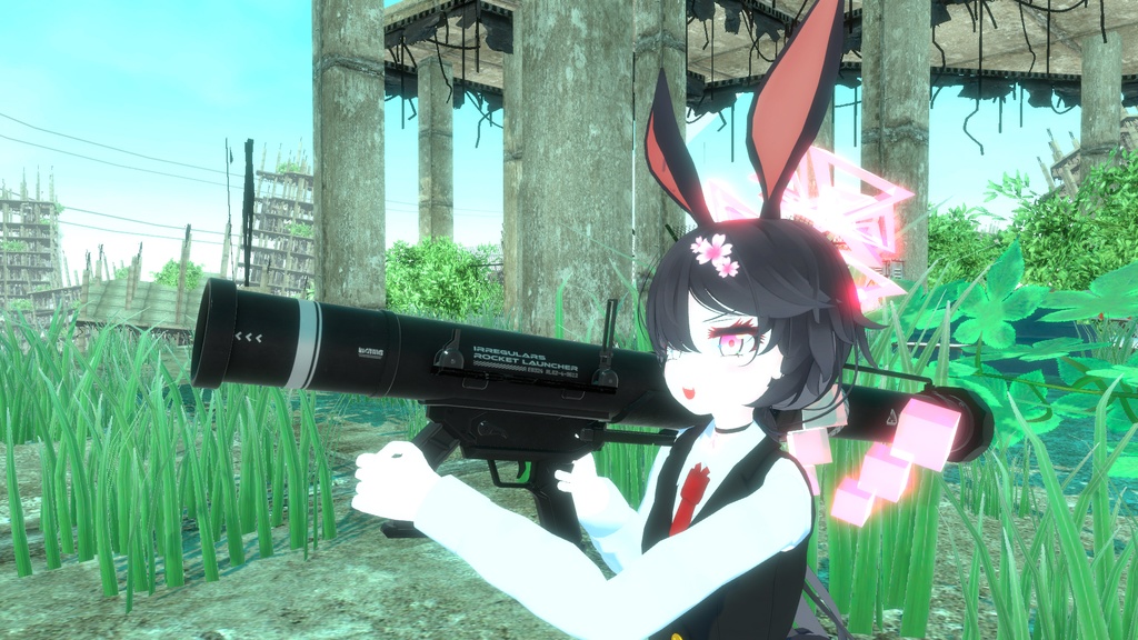 【オリジナル3Dモデル】S.P.A.M-スパム-【ロケットランチャー】