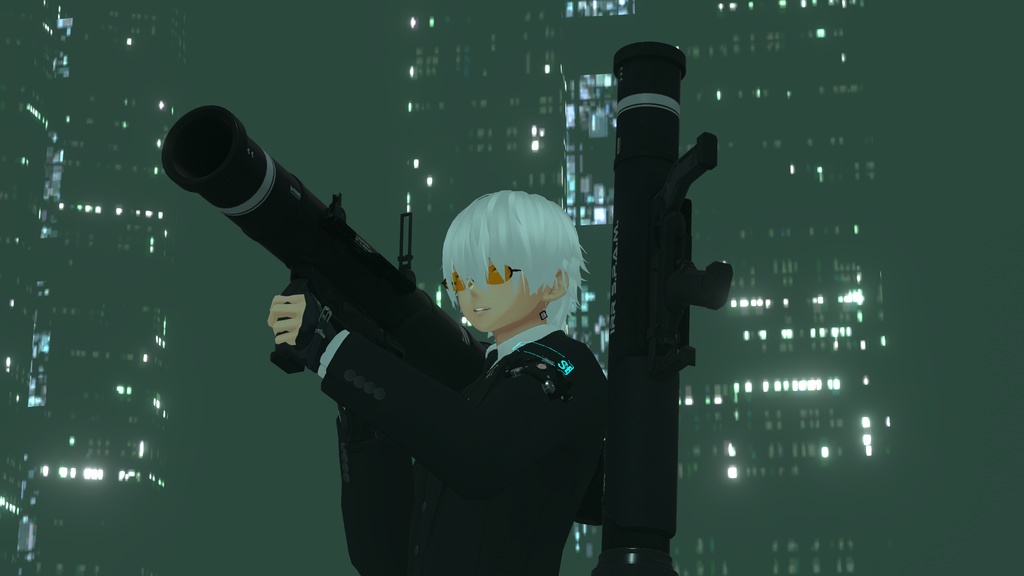 【オリジナル3Dモデル】S.P.A.M-スパム-【ロケットランチャー】