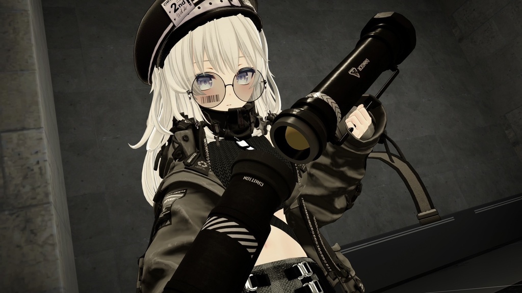 【オリジナル3Dモデル】S.P.A.M-スパム-【ロケットランチャー】