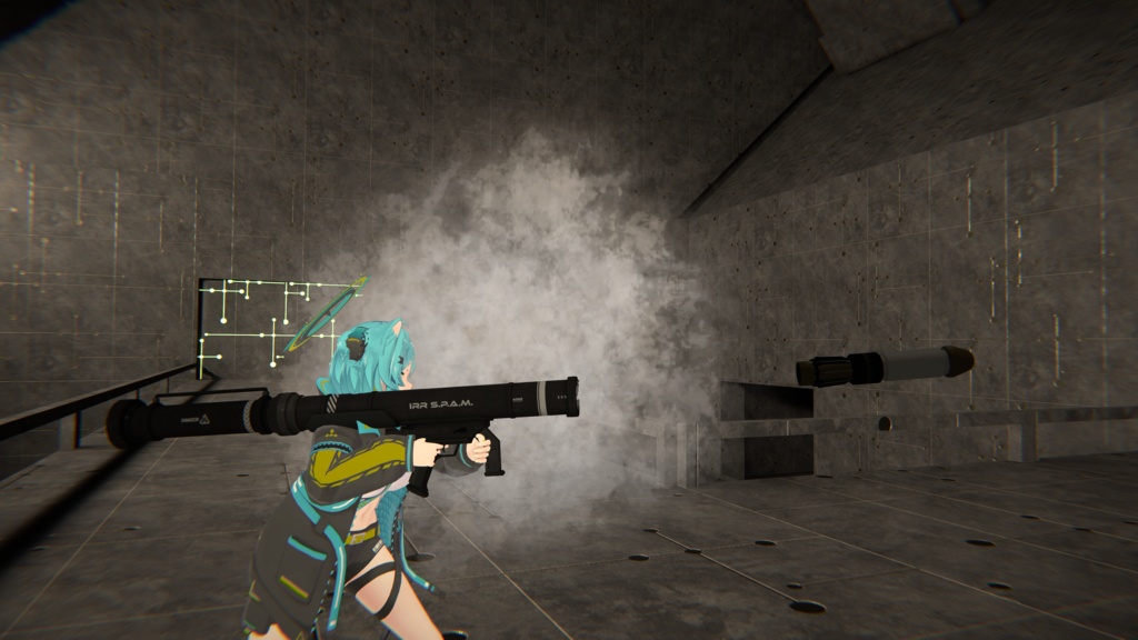 【オリジナル3Dモデル】S.P.A.M-スパム-【ロケットランチャー】