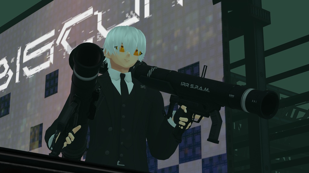 【オリジナル3Dモデル】S.P.A.M-スパム-【ロケットランチャー】