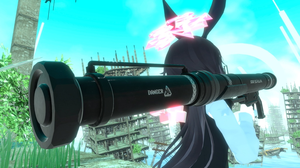 【オリジナル3Dモデル】S.P.A.M-スパム-【ロケットランチャー】