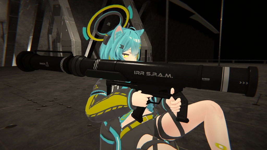 【オリジナル3Dモデル】S.P.A.M-スパム-【ロケットランチャー】