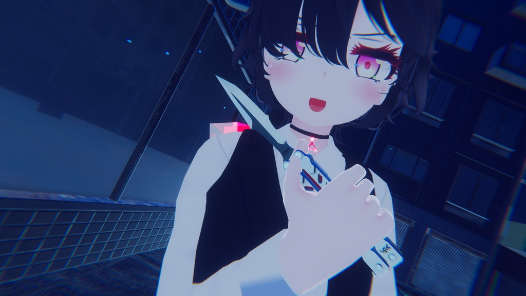 【オリジナル3Dモデル】Crawler-クロウラー-【バタフライナイフ】