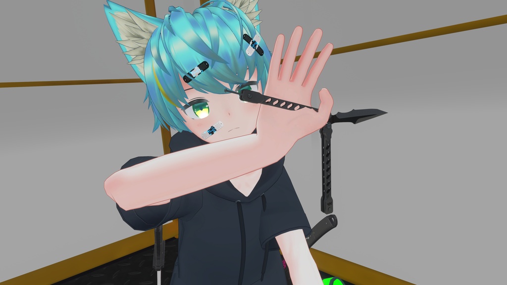 【オリジナル3Dモデル】Crawler-クロウラー-【バタフライナイフ】