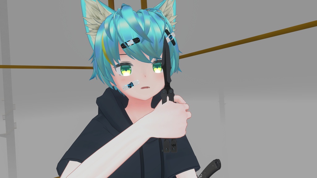 【オリジナル3Dモデル】Crawler-クロウラー-【バタフライナイフ】