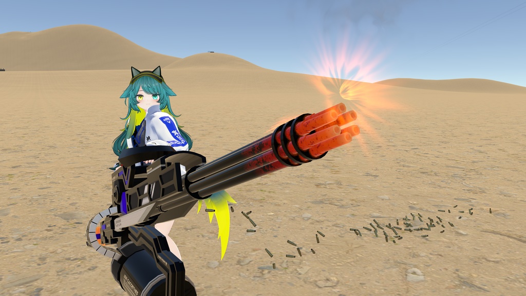 【オリジナル3Dモデル】Cacoethes-カコエテス-【ガトリングガン】