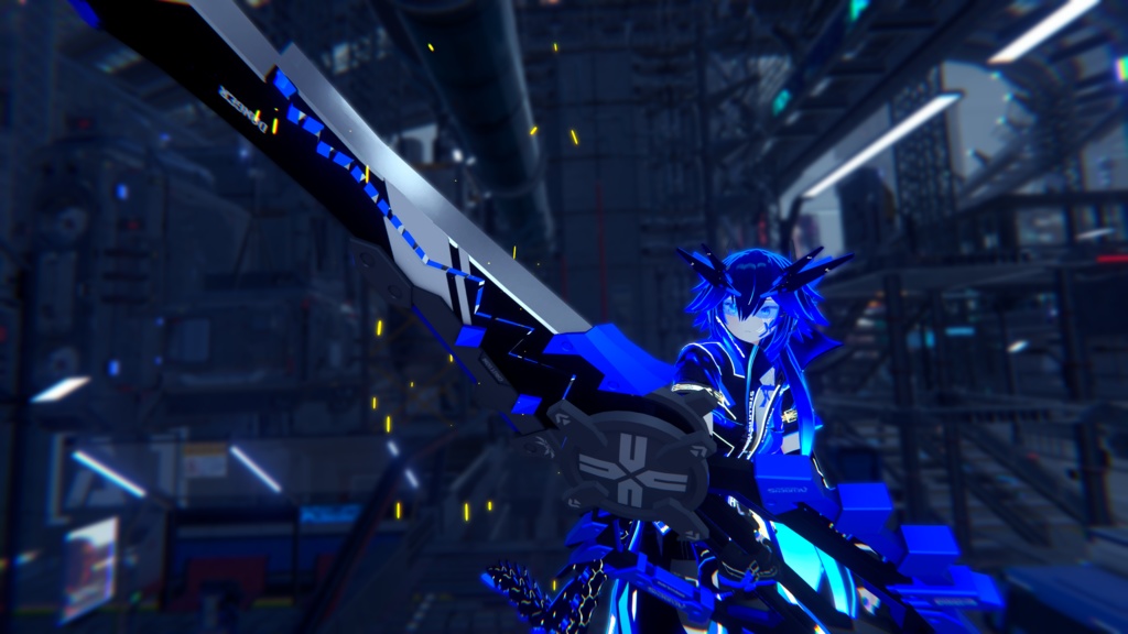 【オリジナル3Dモデル】Acubens-アクベンス-【ハサミ】