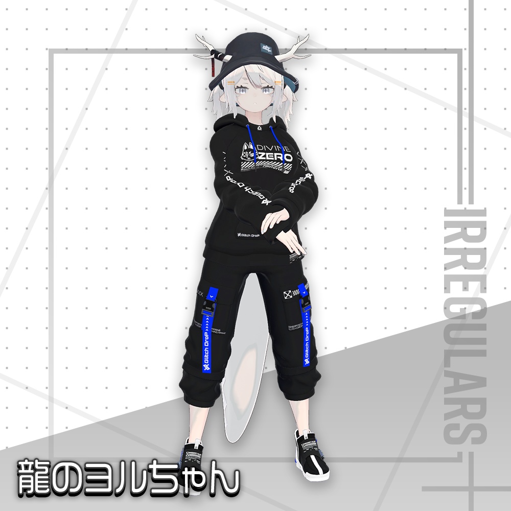 【オリジナル3Dモデル】Halcyon Tech【アバター対応衣装】