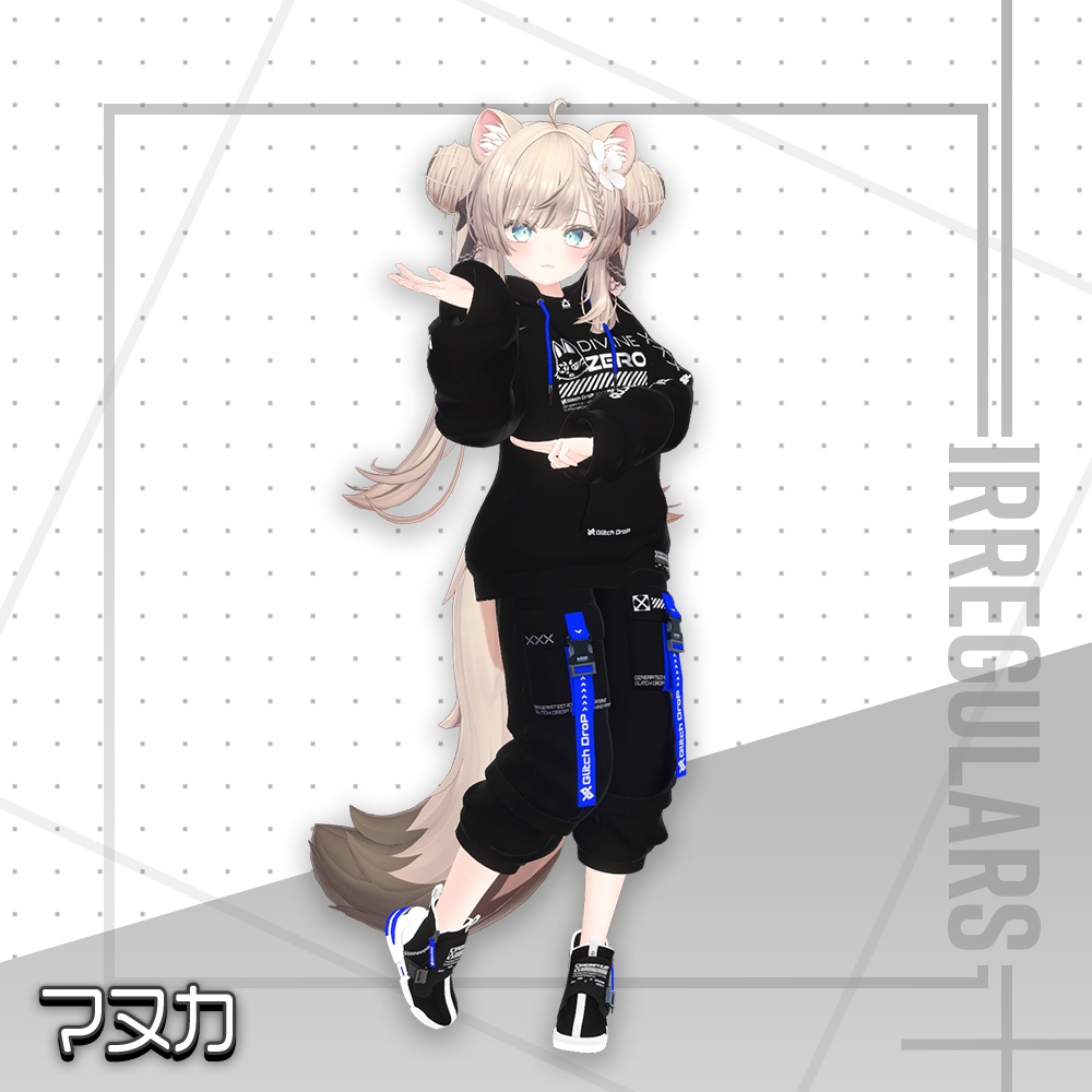 【オリジナル3Dモデル】Halcyon Tech【アバター対応衣装】