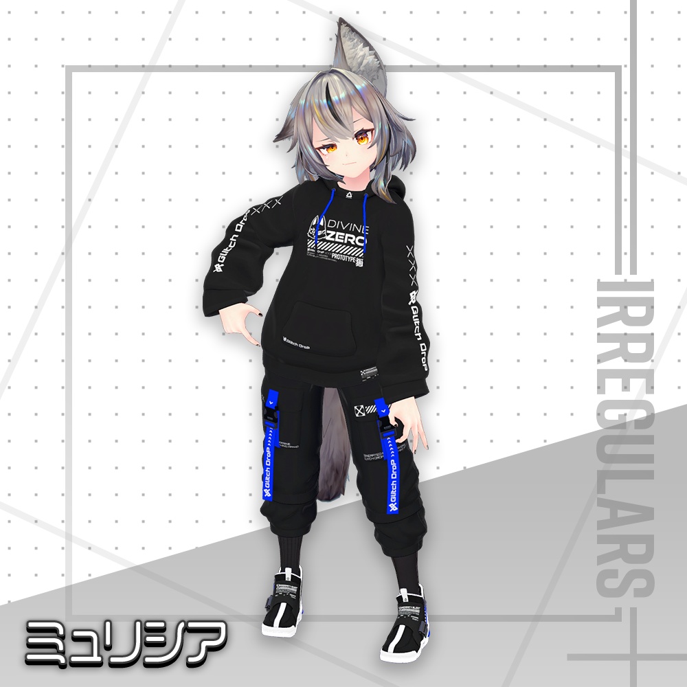 【オリジナル3Dモデル】Halcyon Tech【アバター対応衣装】