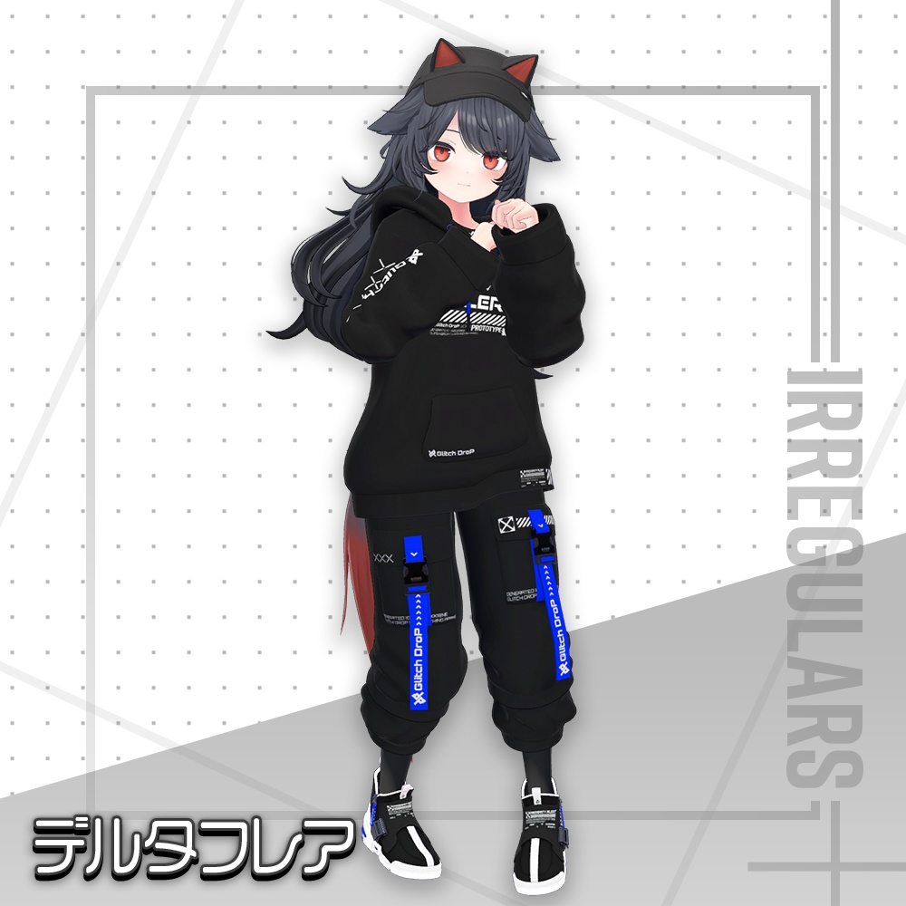 【オリジナル3Dモデル】Halcyon Tech【アバター対応衣装】