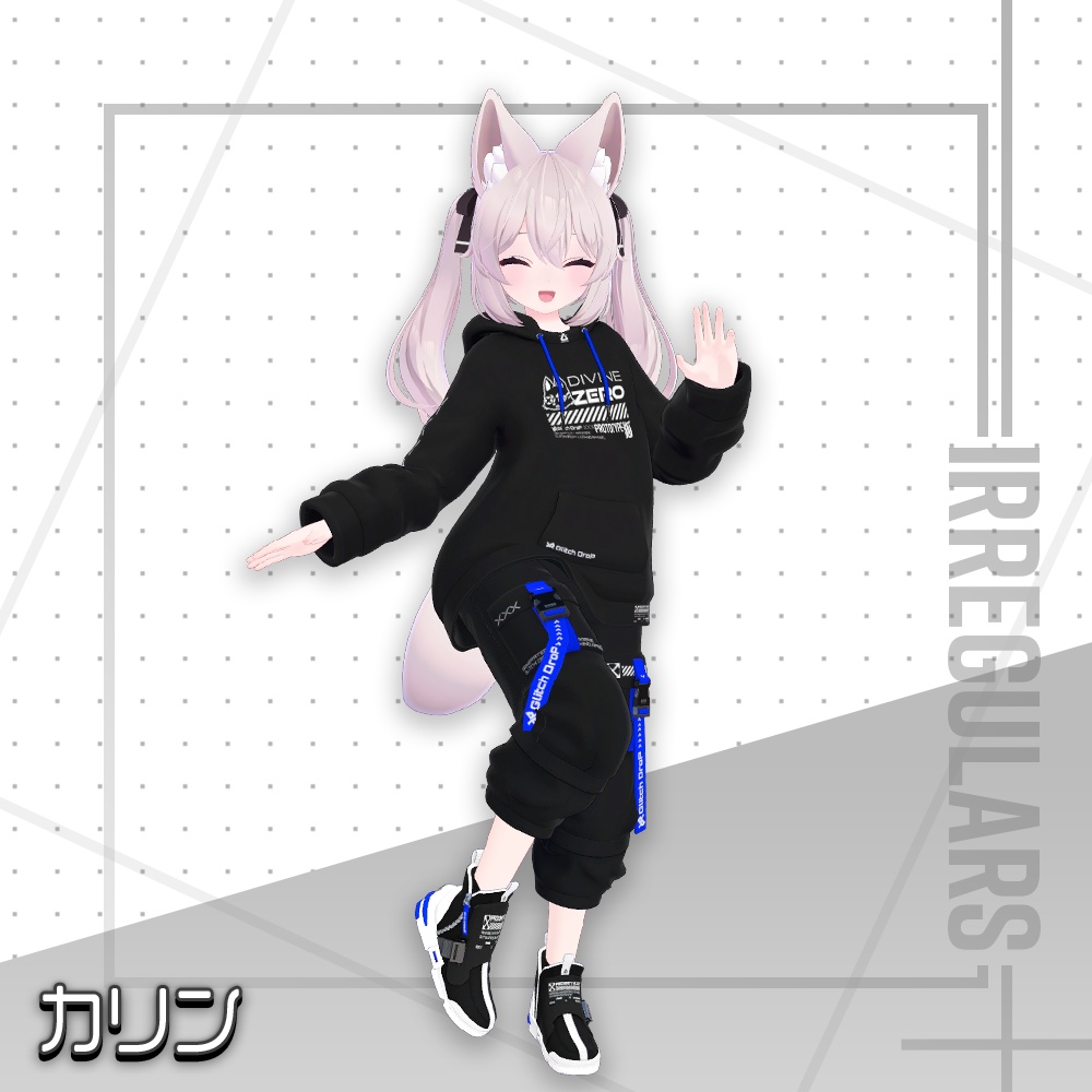 【オリジナル3Dモデル】Halcyon Tech【アバター対応衣装】